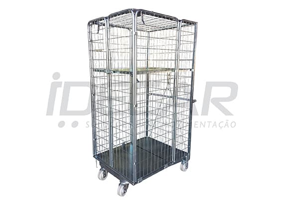 Roll Container com Rodas e Freio - ID912