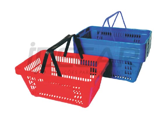 CESTA DE MÃO PLÁSTICA - C011P / C010A