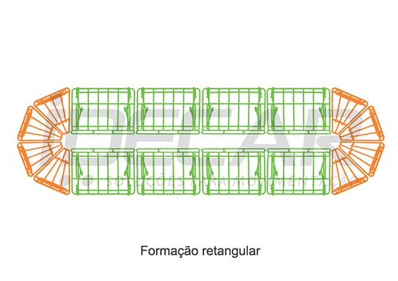 EXPOSITOR RETO PARA FRUTAS, VERDURAS E LEGUMES - IDFLV02 - 3