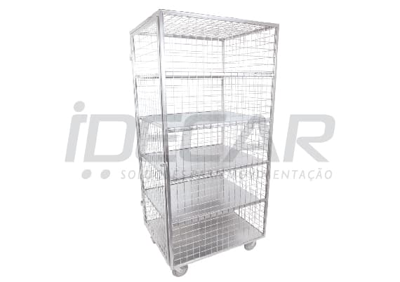 Roltainer com Bandejas e Rodas - ID903