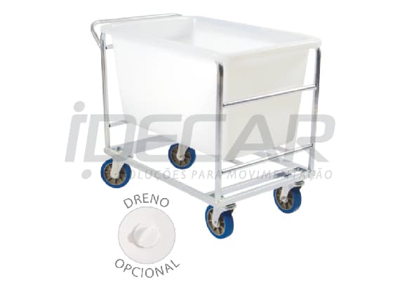 CARRINHO CUBA ALTO 180 LITROS - ID310 