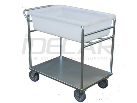 CARRINHO CUBA ALTO 90 LITROS - ID315