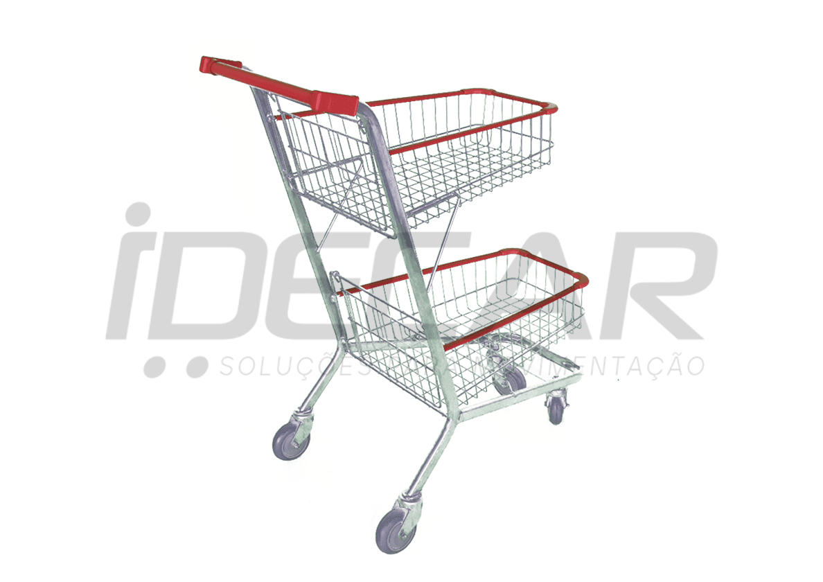 CARRINHO DOUBLE CAR - IDN105 - 2