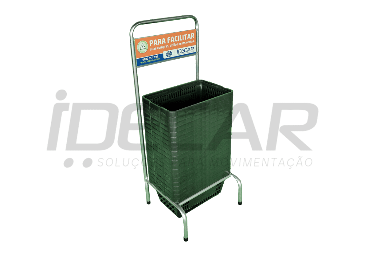 EXPOSITOR SIMPLES PARA CESTAS DE MÃO - EX080S - 3