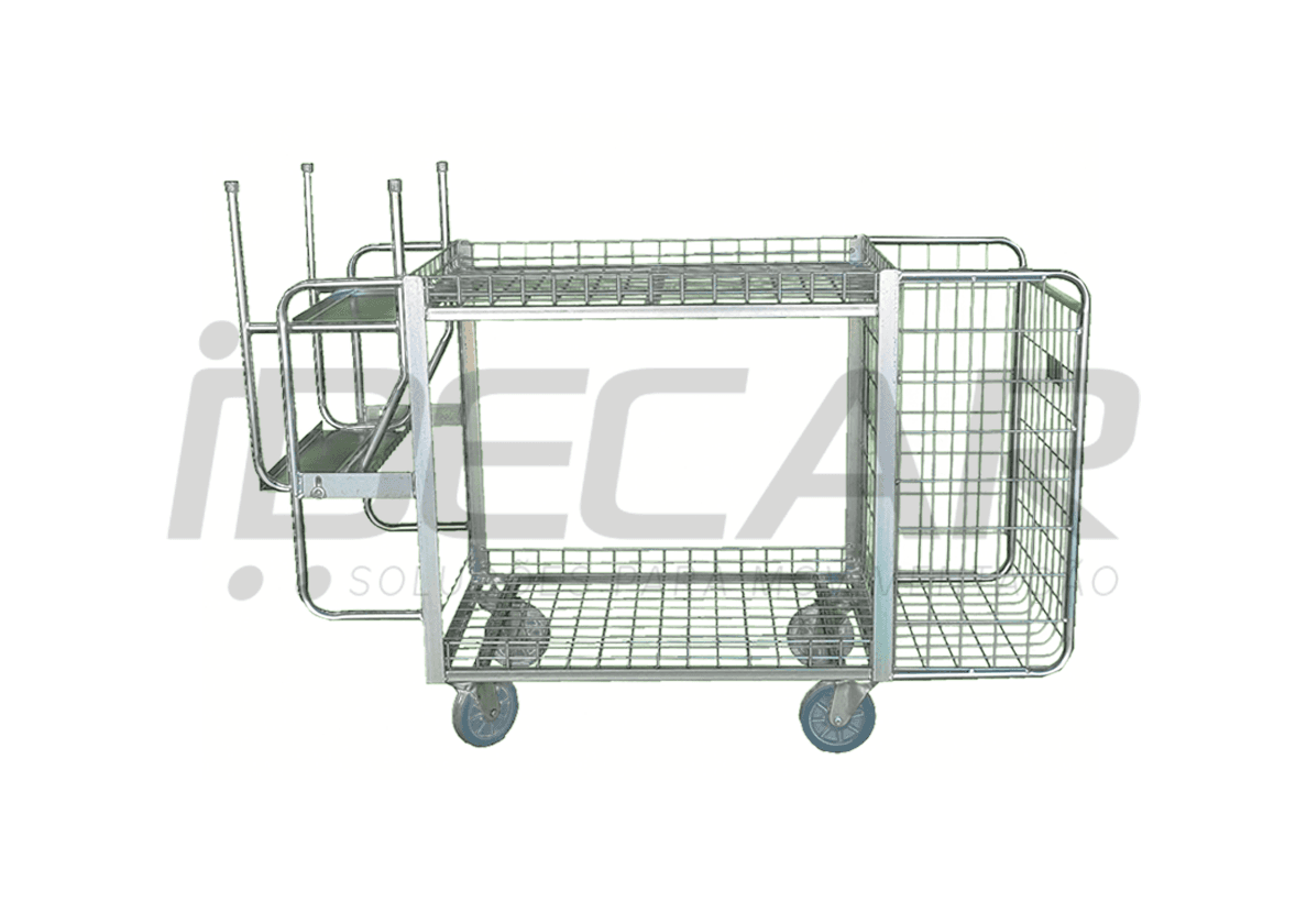 CARRINHO ABASTECIMENTO COM ESCADA - ID711 - 2