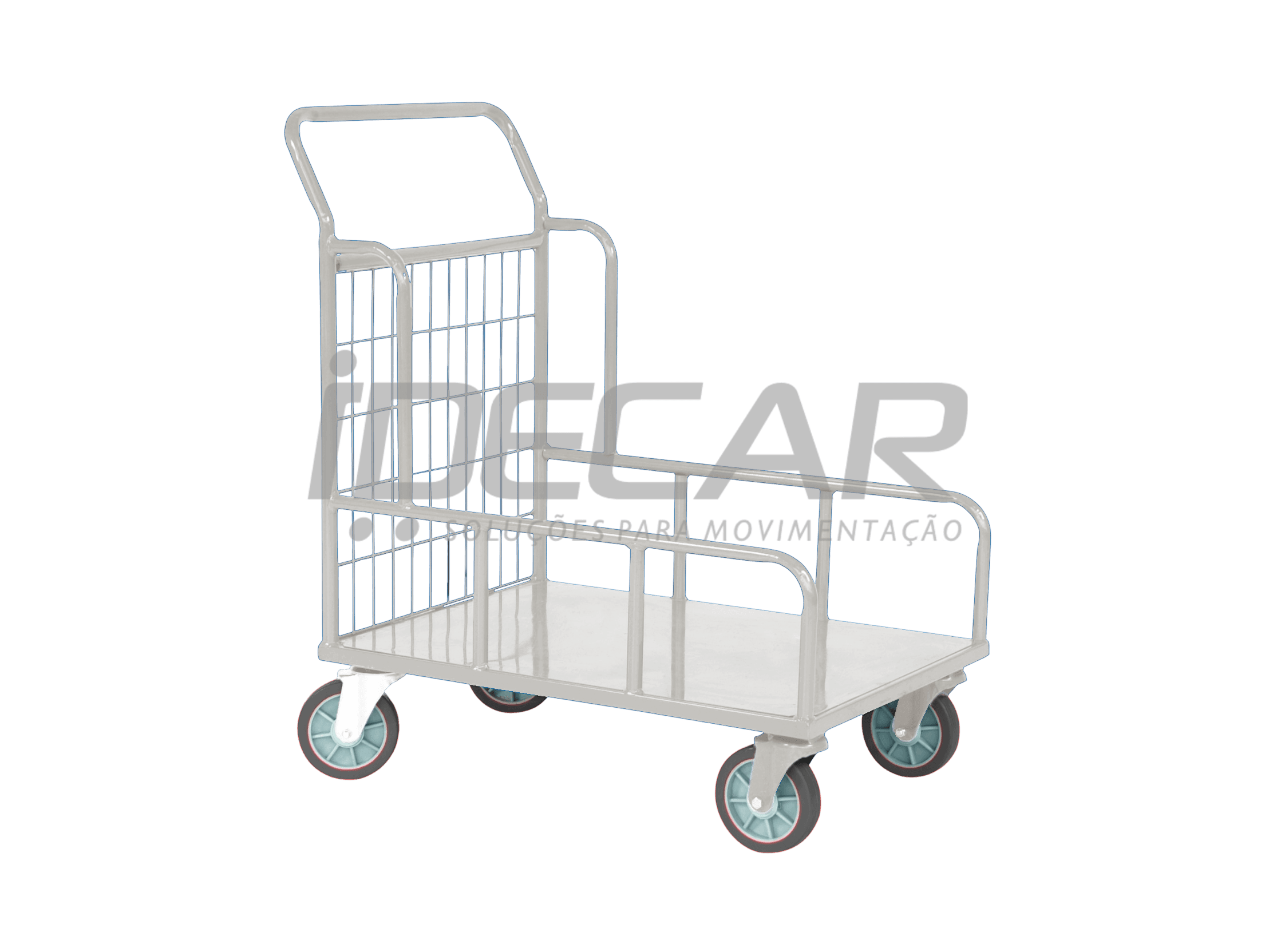 CARRINHO PLATAFORMA COM ABAS - ID670